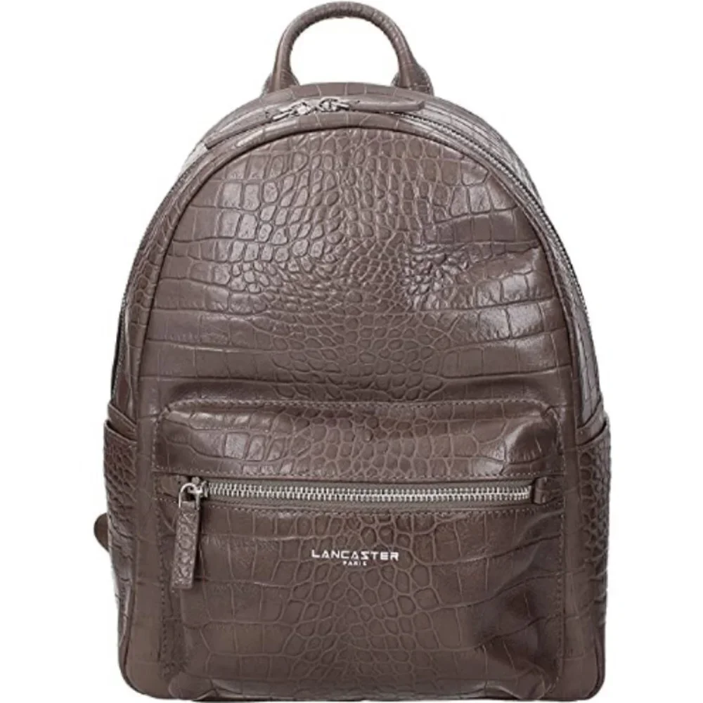 💕LANCASTER PARIS💕 Embossed Crocodile Backpack
